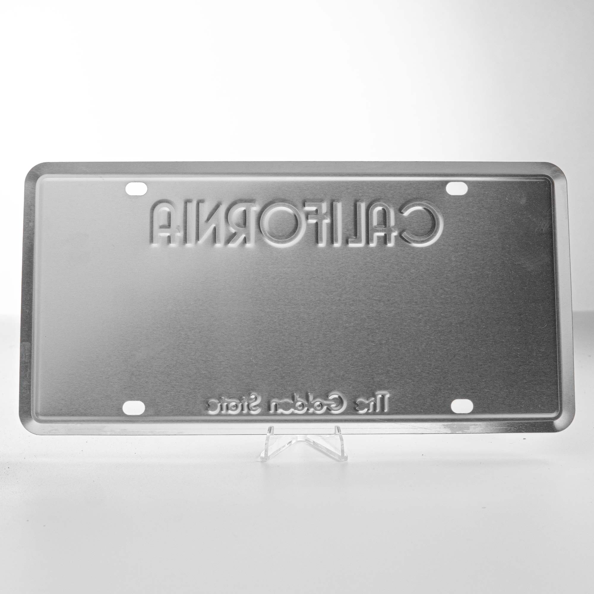 California 80's/90's Sunset Custom License Plate