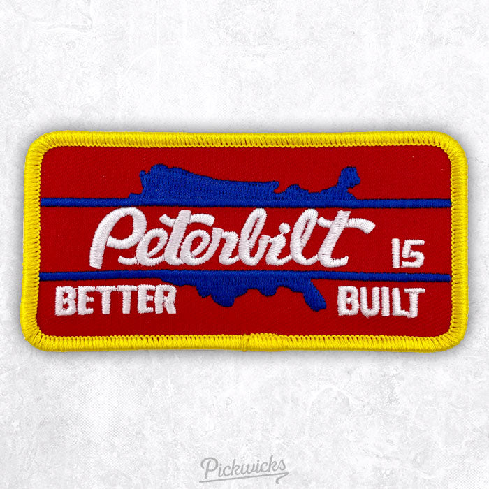 Peterbilt Is Better Built Vintage Patch